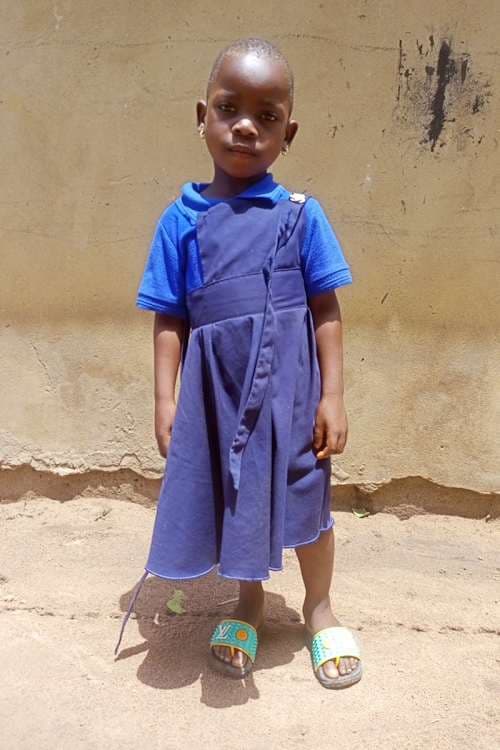 An unsponsored girl named Ruth from Togo who lives in an AIDS-affected area, is vulnerable to exploitation and has waited 610 days for a sponsor.