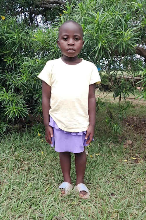 An unsponsored girl named Christella from Rwanda who lives in an AIDS-affected area, is vulnerable to exploitation and has waited 467 days for a sponsor.
