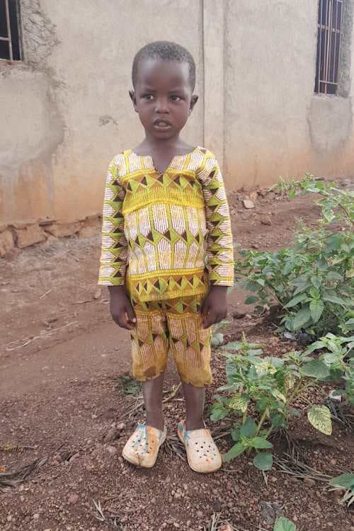 An unsponsored boy named Elias from Rwanda who lives in an AIDS-affected area, is vulnerable to exploitation and has waited 405 days for a sponsor.