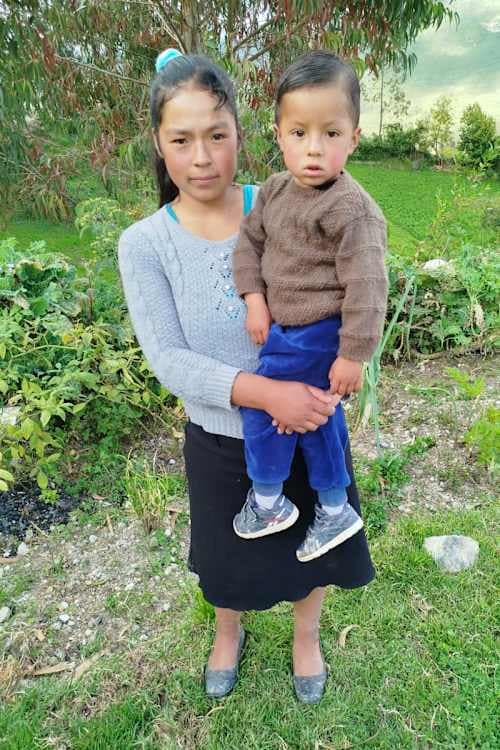 An unsponsored boy named Adriel from Peru who has waited 415 days for a sponsor.