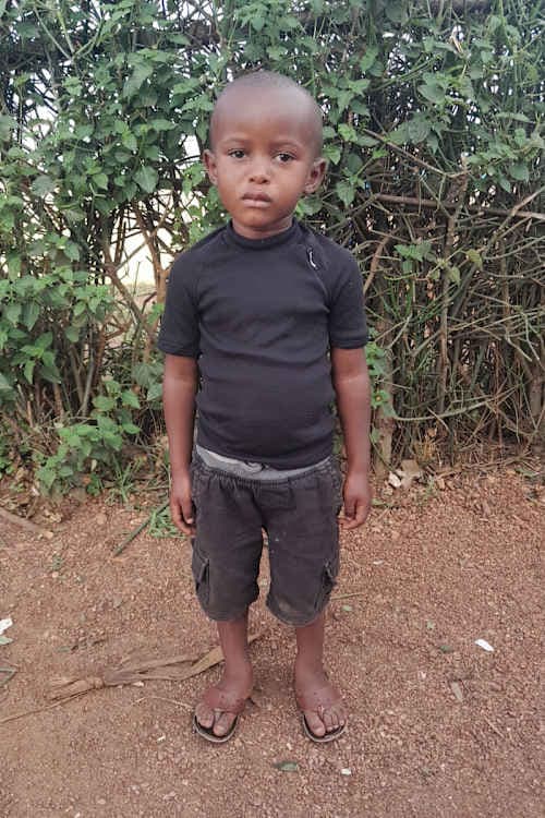 An unsponsored boy named Brave from Rwanda who lives in an AIDS-affected area, is vulnerable to exploitation and has waited 413 days for a sponsor.
