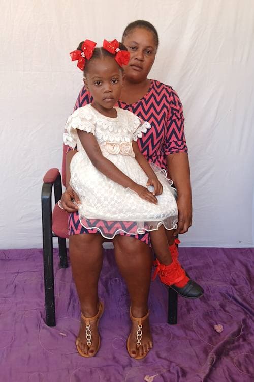 An unsponsored girl named Wawa from Haiti who is vulnerable to exploitation and has waited 399 days for a sponsor.