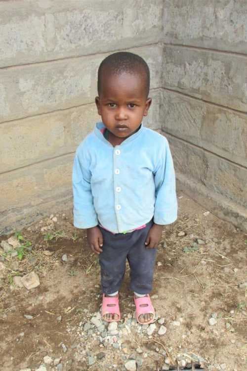 An unsponsored boy named Daniel from Kenya who lives in an AIDS-affected area and has waited 388 days for a sponsor.