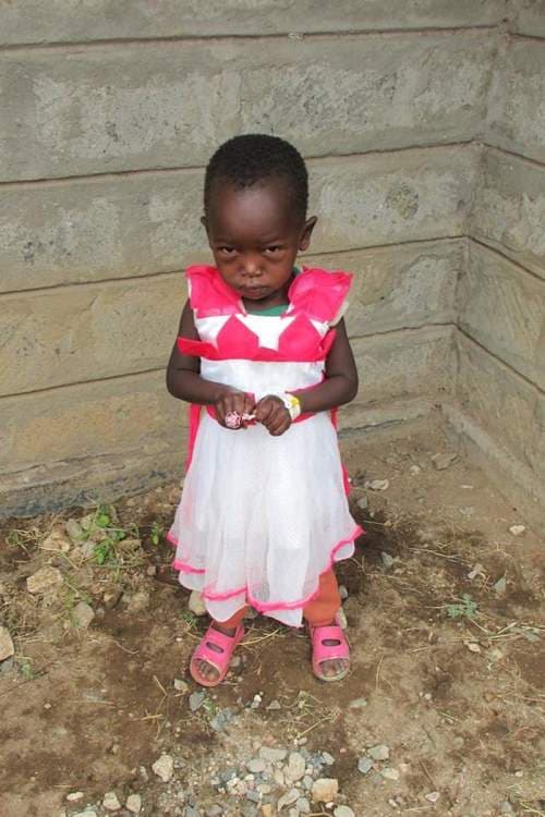 An unsponsored girl named Vivian from Kenya who lives in an AIDS-affected area and has waited 388 days for a sponsor.
