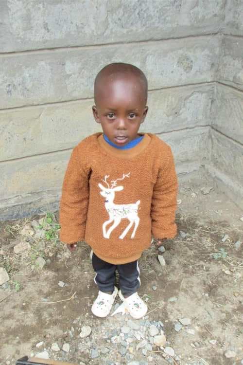 An unsponsored boy named Letipat from Kenya who lives in an AIDS-affected area and has waited 388 days for a sponsor.