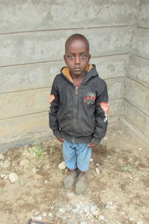 An unsponsored boy named Teku from Kenya who lives in an AIDS-affected area and has waited 389 days for a sponsor.