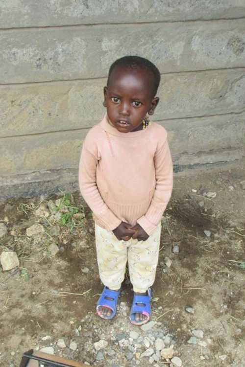 An unsponsored boy named Ntelui from Kenya who lives in an AIDS-affected area and has waited 388 days for a sponsor.