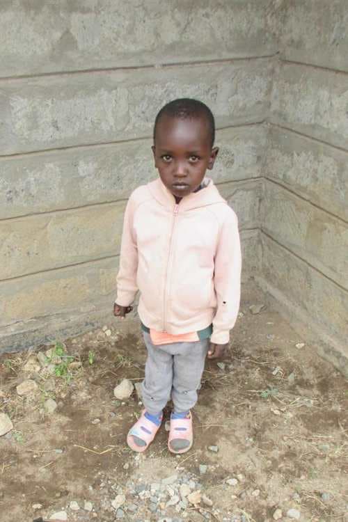 An unsponsored boy named Rakita from Kenya who lives in an AIDS-affected area and has waited 389 days for a sponsor.