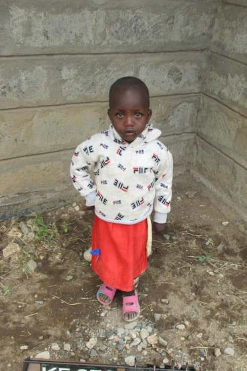 An unsponsored girl named Sofia from Kenya who lives in an AIDS-affected area and has waited 392 days for a sponsor.