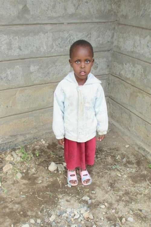 An unsponsored girl named Sopilal from Kenya who lives in an AIDS-affected area and has waited 388 days for a sponsor.