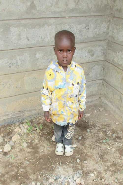 An unsponsored boy named Sumare from Kenya who lives in an AIDS-affected area and has waited 389 days for a sponsor.