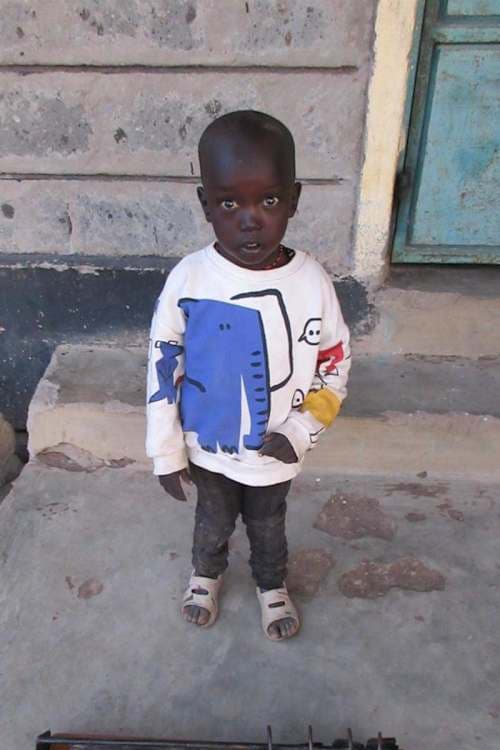 An unsponsored boy named Ezekiel from Kenya who lives in an AIDS-affected area and has waited 388 days for a sponsor.