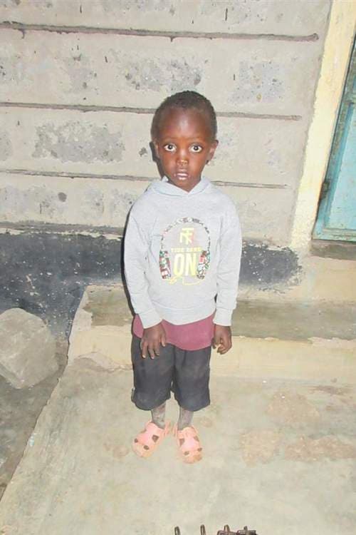 An unsponsored boy named Kisimir from Kenya who lives in an AIDS-affected area and has waited 389 days for a sponsor.