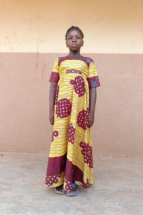 An unsponsored girl named Lafiatou from Burkina Faso who lives in an AIDS-affected area, is vulnerable to exploitation and has waited 523 days for a sponsor.