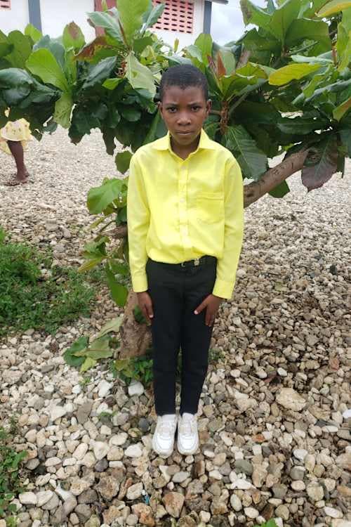 An unsponsored boy named Woowood from Haiti who is vulnerable to exploitation and has waited 645 days for a sponsor.