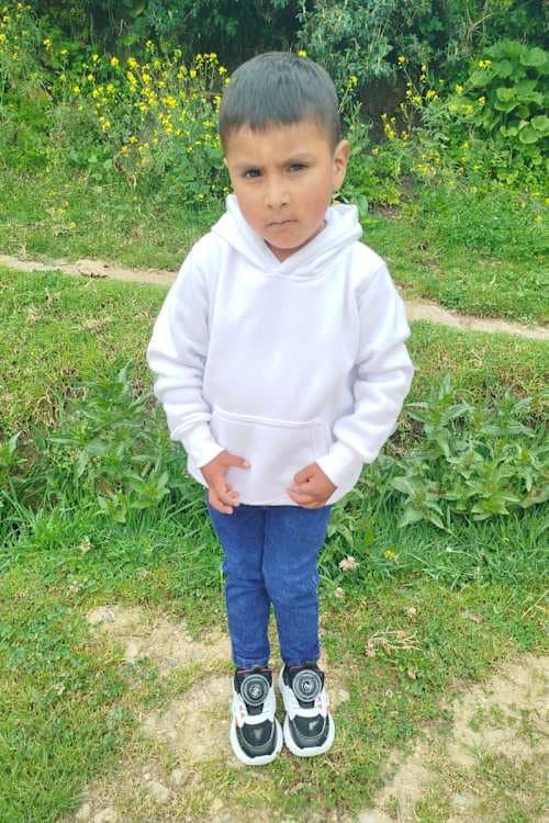An unsponsored boy named Adriel from Peru who has waited 407 days for a sponsor.