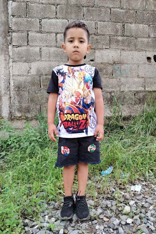 An unsponsored boy named Yeiko from Ecuador who has waited 502 days for a sponsor.