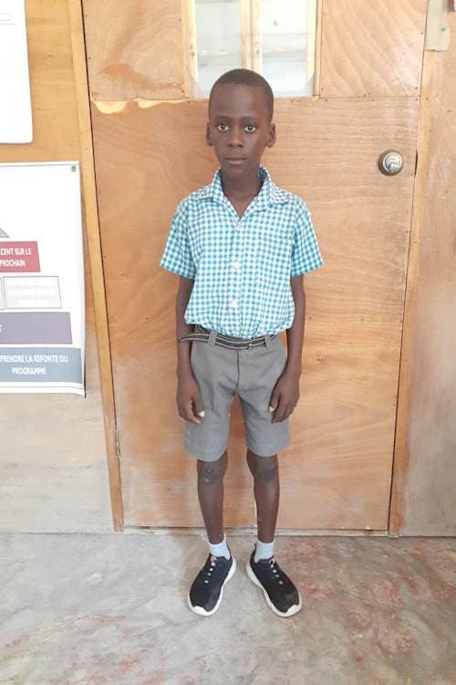 An unsponsored boy named Bendjy from Haiti who is vulnerable to exploitation and has waited 639 days for a sponsor.