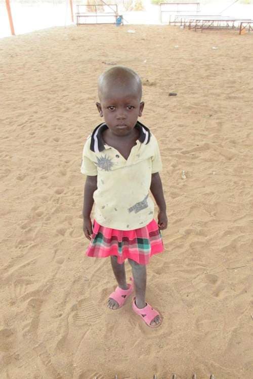 An unsponsored girl named Philaries from Kenya who lives in an AIDS-affected area and has waited 395 days for a sponsor.