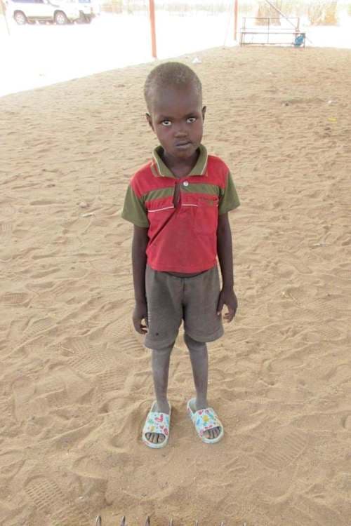 An unsponsored girl named Emekwi from Kenya who lives in an AIDS-affected area and has waited 409 days for a sponsor.