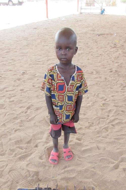 An unsponsored boy named Lokol from Kenya who lives in an AIDS-affected area and has waited 382 days for a sponsor.