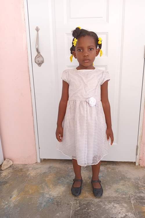 An unsponsored girl named Annia from Haiti who is vulnerable to exploitation and has waited 407 days for a sponsor.