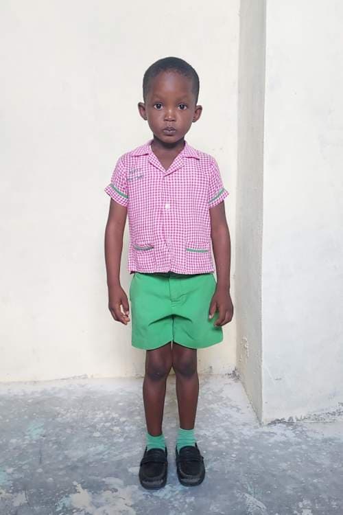 An unsponsored boy named Benmaël from Haiti who is vulnerable to exploitation and has waited 395 days for a sponsor.