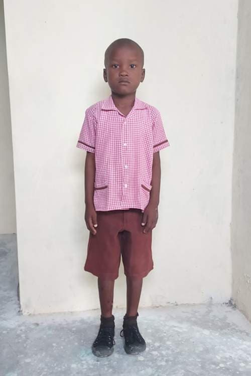 An unsponsored boy named Jean Celince from Haiti who is vulnerable to exploitation and has waited 399 days for a sponsor.