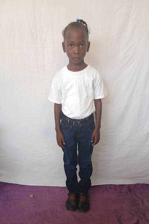 An unsponsored girl named Naylove from Haiti who is vulnerable to exploitation and has waited 468 days for a sponsor.