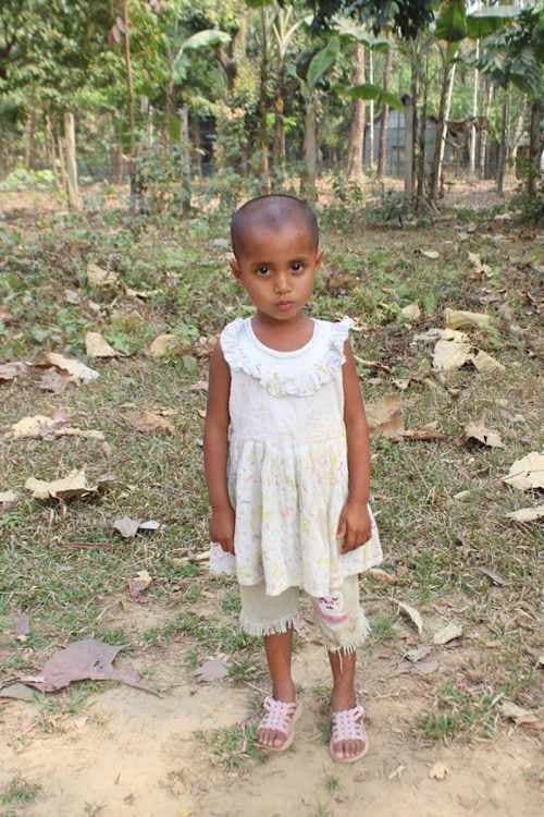 An unsponsored girl named Nahida from Bangladesh who is vulnerable to exploitation and has waited 646 days for a sponsor.