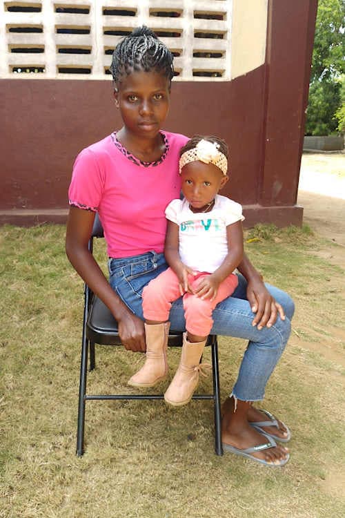 An unsponsored girl named Mamay from Haiti who is vulnerable to exploitation and has waited 483 days for a sponsor.