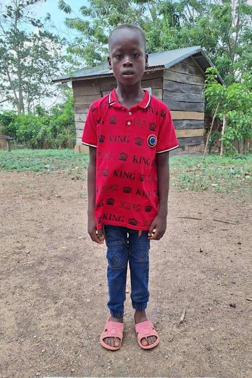 An unsponsored boy named Latamou from Togo who lives in an AIDS-affected area, is vulnerable to exploitation and has waited 449 days for a sponsor.