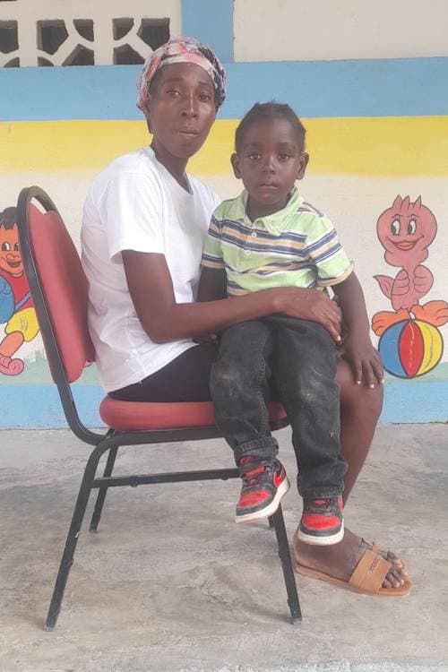 An unsponsored boy named Djouby from Haiti who is vulnerable to exploitation and has waited 410 days for a sponsor.