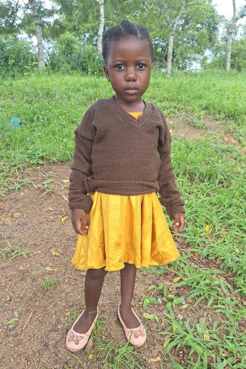 An unsponsored girl named Patricia from Tanzania who lives in an AIDS-affected area, is vulnerable to exploitation and has waited 388 days for a sponsor.