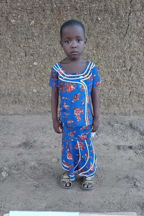 An unsponsored girl named Ichira from Togo who lives in an AIDS-affected area, is vulnerable to exploitation and has waited 443 days for a sponsor.