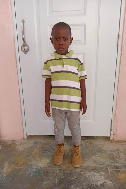 An unsponsored boy named Adley from Haiti who is vulnerable to exploitation and has waited 403 days for a sponsor.