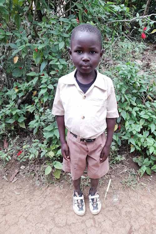 An unsponsored boy named Geraldson from Haiti who is vulnerable to exploitation and has waited 458 days for a sponsor.