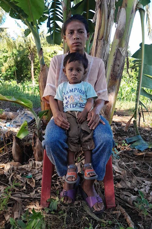 An unsponsored boy named Elon from Indonesia who has waited 457 days for a sponsor.