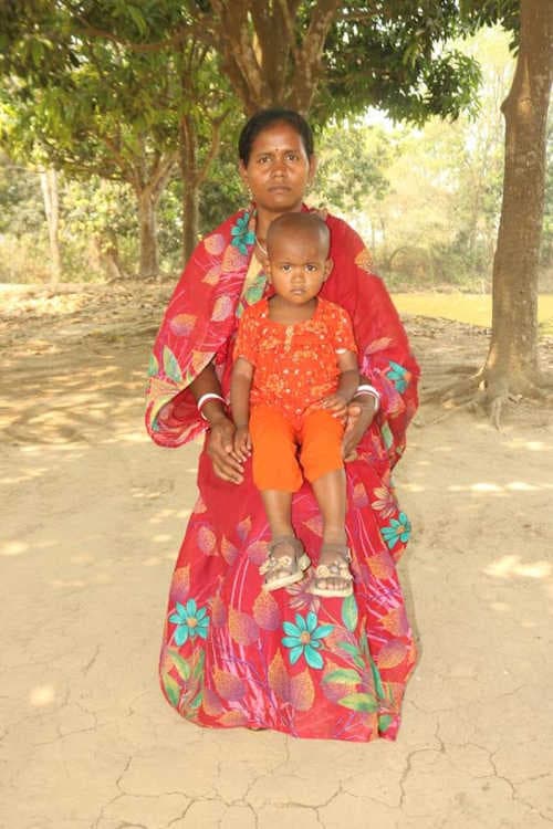 An unsponsored girl named Mohima from Bangladesh who is vulnerable to exploitation and has waited 497 days for a sponsor.