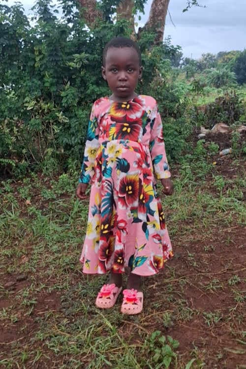 An unsponsored girl named Mirifati from Tanzania who lives in an AIDS-affected area, is vulnerable to exploitation and has waited 478 days for a sponsor.