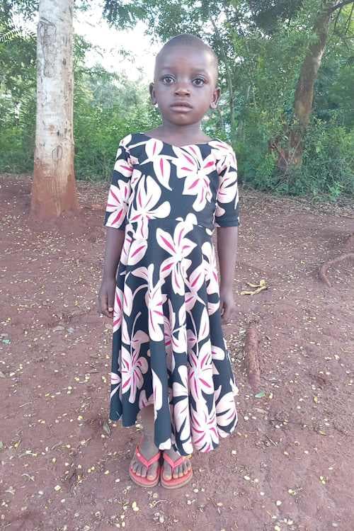 An unsponsored girl named Faidhati from Tanzania who lives in an AIDS-affected area, is vulnerable to exploitation and has waited 398 days for a sponsor.