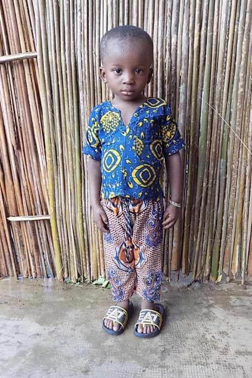 An unsponsored boy named Alex from Togo who lives in an AIDS-affected area, is vulnerable to exploitation and has waited 476 days for a sponsor.