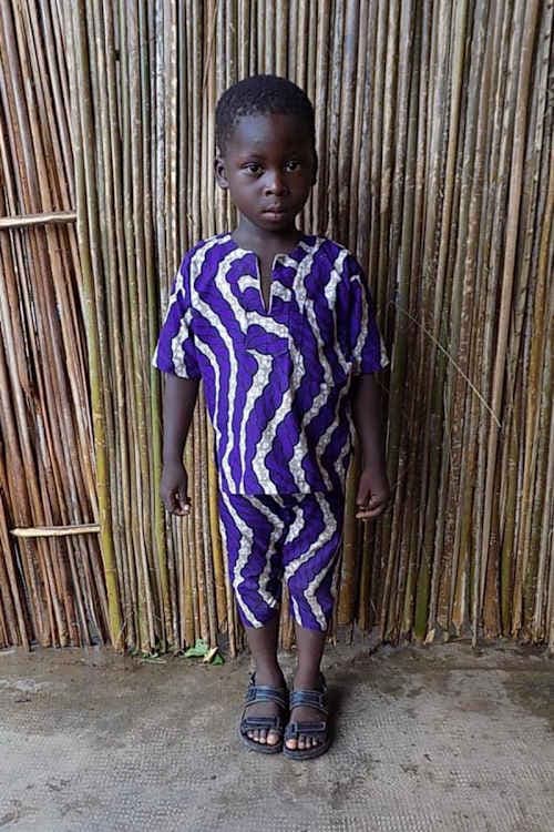 An unsponsored boy named Christiano from Togo who lives in an AIDS-affected area, is vulnerable to exploitation and has waited 441 days for a sponsor.