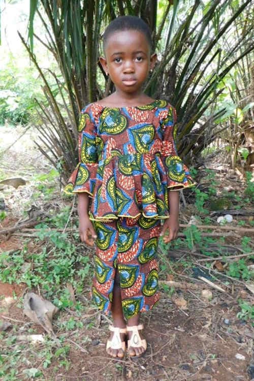 An unsponsored girl named Prisca from Togo who lives in an AIDS-affected area, is vulnerable to exploitation and has waited 393 days for a sponsor.