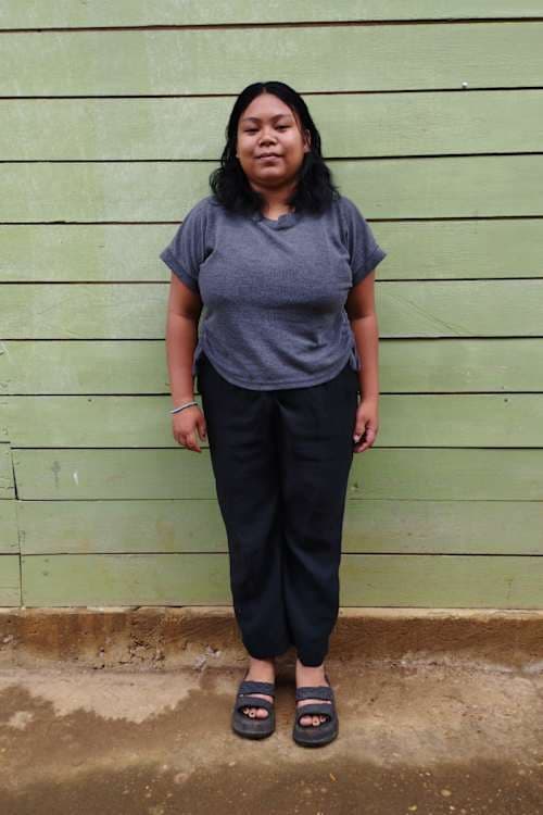 An unsponsored girl named Lia from Indonesia who has waited 170 days for a sponsor.