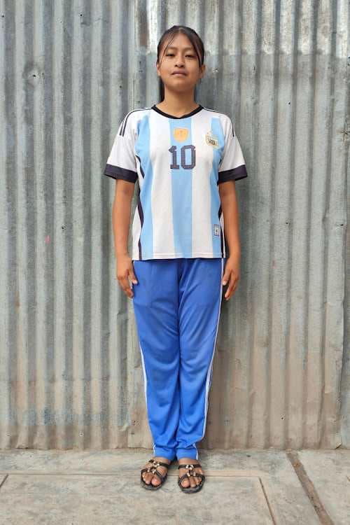 An unsponsored girl named Saory from Peru who has waited 49 days for a sponsor.
