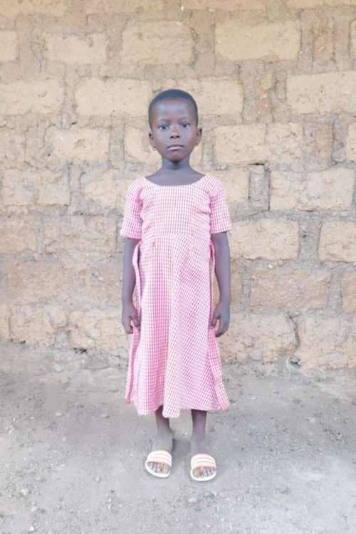 An unsponsored girl named Adjo from Togo who lives in an AIDS-affected area, is vulnerable to exploitation and has waited 471 days for a sponsor.