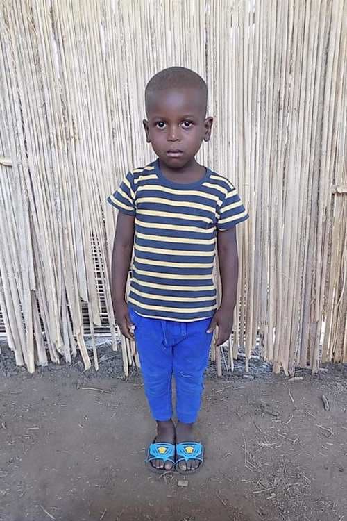 An unsponsored boy named Salomon from Togo who lives in an AIDS-affected area, is vulnerable to exploitation and has waited 379 days for a sponsor.