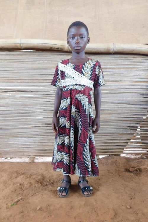 An unsponsored girl named Latame from Togo who lives in an AIDS-affected area, is vulnerable to exploitation and has waited 467 days for a sponsor.