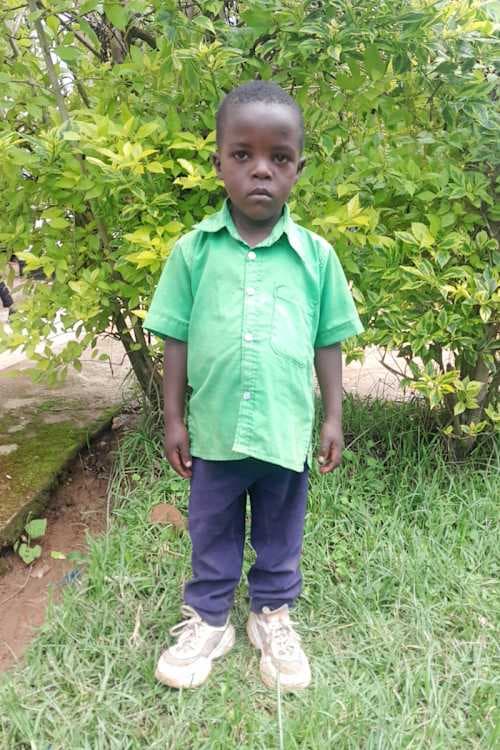 An unsponsored boy named Jackson from Rwanda who lives in an AIDS-affected area, is vulnerable to exploitation and has waited 362 days for a sponsor.